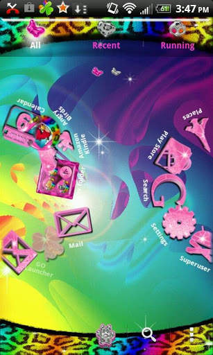 Go Launcher Leopard theme FREE screenshot 2