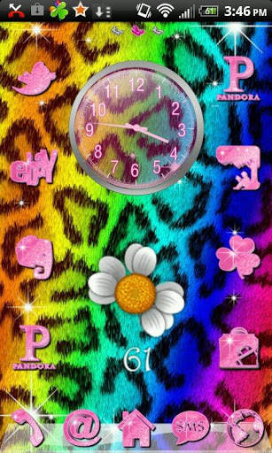 Go Launcher Leopard theme FREE screenshot 1