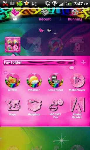 Go Launcher Leopard theme FREE screenshot 4