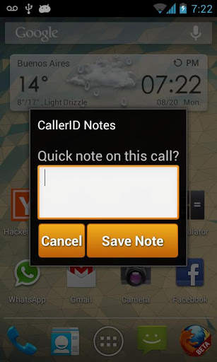 CallerID Notes Lite screenshot 3