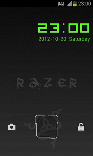 Razer GO Locker Theme скриншот 3