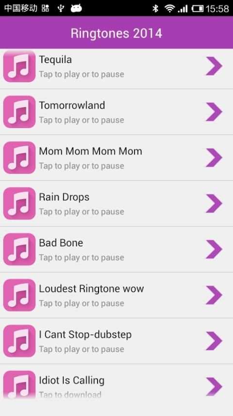 Popular Ringtones In 2014 screenshot 2