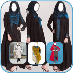 Burqa Niqab Hijab Look आइकन