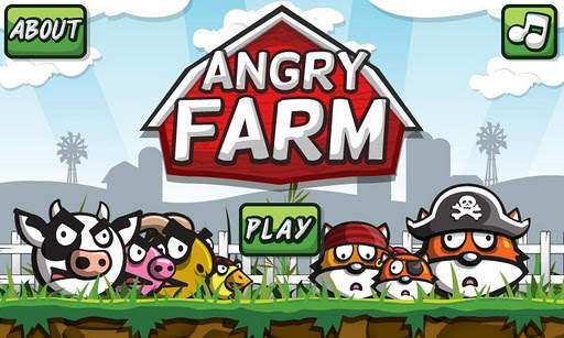 Angry Farm - Free Game स्क्रीनशॉट 1