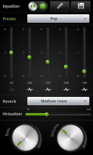 PlayerPro Sense Skin скриншот 5