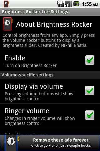 Brightness Rocker Lite स्क्रीनशॉट 2