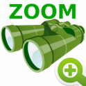 Binocular zooming icon