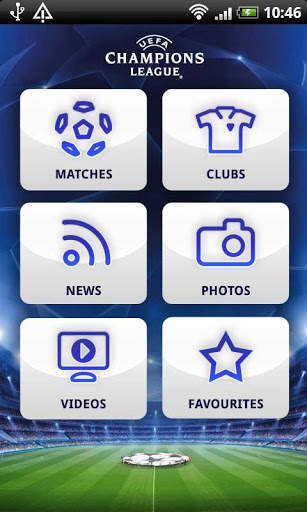 UEFA Champions League edition screenshot 1