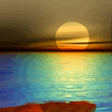 Beach Sunset Live Wallpaper icon