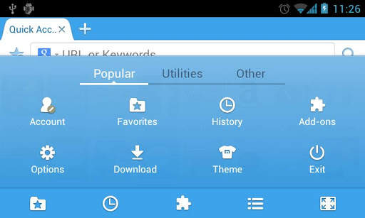 Maxthon for Pioneer AppRadio screenshot 3