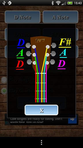 Guitar Tuner screenshot 2