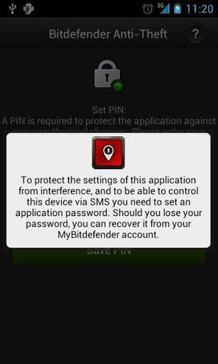 Bitdefender Anti-Theft screenshot 3