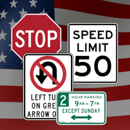 US Road Signs أيقونة