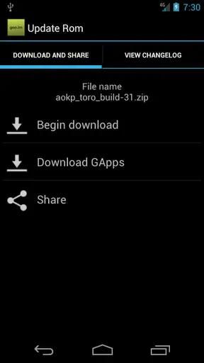 GooManager screenshot 2
