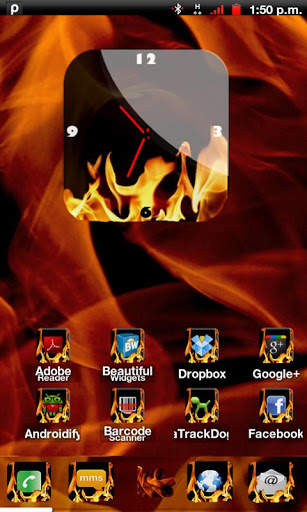 Hot HD Clock Pack Widget screenshot 2