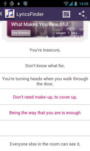 LyricsFinder-hot lyrics screenshot 3