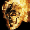 Skull In Fire Live Wallpaper icon