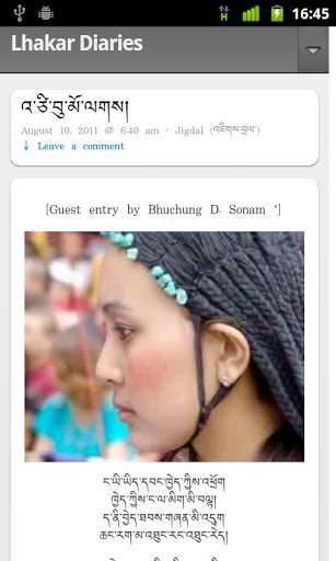 MonlamBodyig Tibetan Font screenshot 1