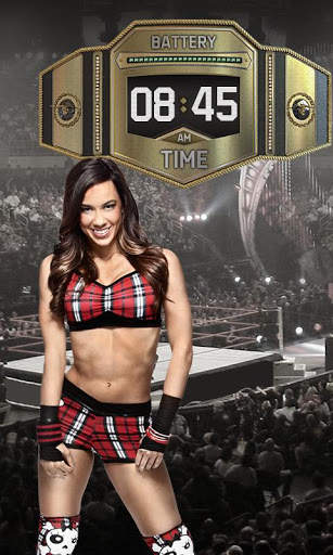 AJ Lee WWE Diva Live Wallpaper screenshot 1