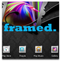 GO Launcher EX Theme - Framed आइकन