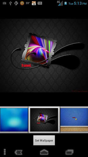GO Launcher EX Theme - Framed screenshot 3