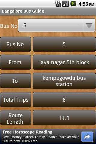 Bangalore Bus Guide. screenshot 2