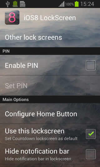 iOS8 Lock Screen screenshot 4