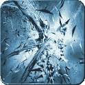 3d metal glass fragments live wallpaper