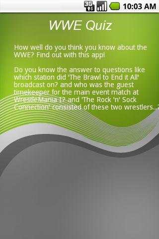 Wwe Quiz स्क्रीनशॉट 2