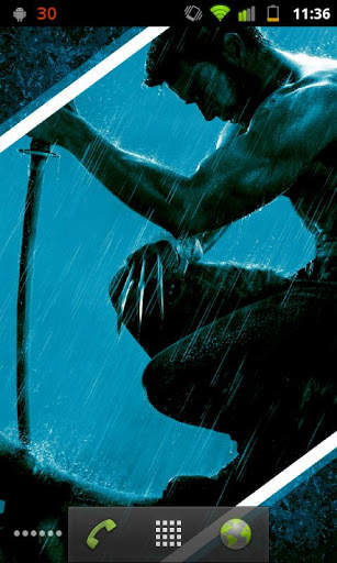 X-Men Wolverine Live Wallpaper स्क्रीनशॉट 2