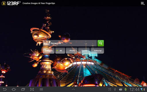 123RF Stock Photo Application скриншот 1