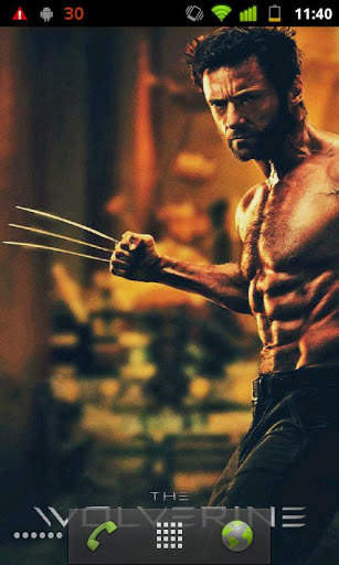 X-Men Wolverine Live Wallpaper स्क्रीनशॉट 4