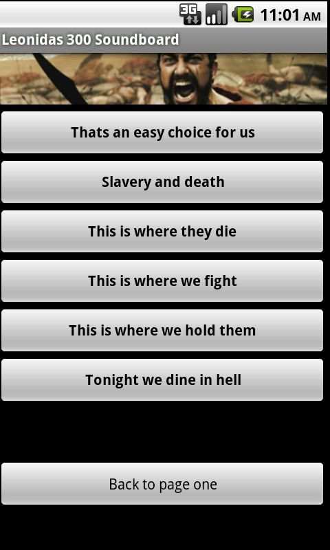 leonidas 300 soundboard screenshot 4
