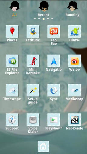 Miss Puff GO Launcher Theme screenshot 4