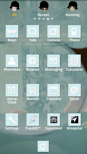Miss Puff GO Launcher Theme screenshot 3
