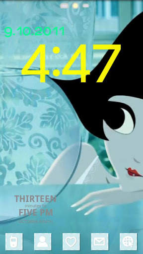 Miss Puff GO Launcher Theme screenshot 1