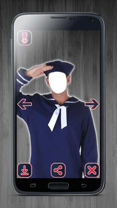 Seragam photo editor screenshot 1