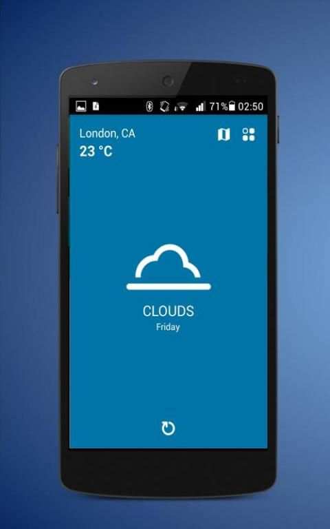 hourly weather free скриншот 1