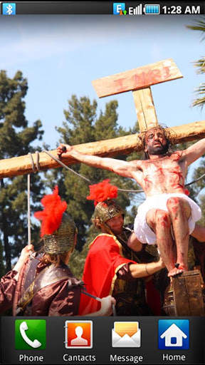 Jesus Crucified Wallpaper 2 screenshot 2