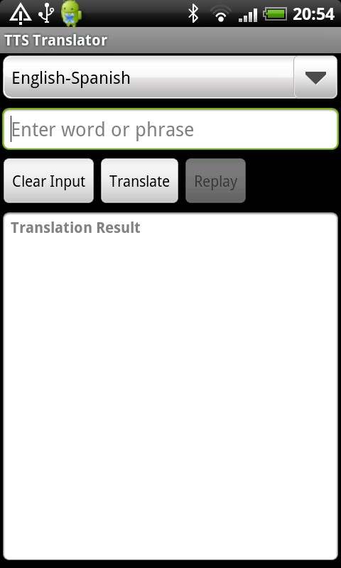 TTS Translator screenshot 1
