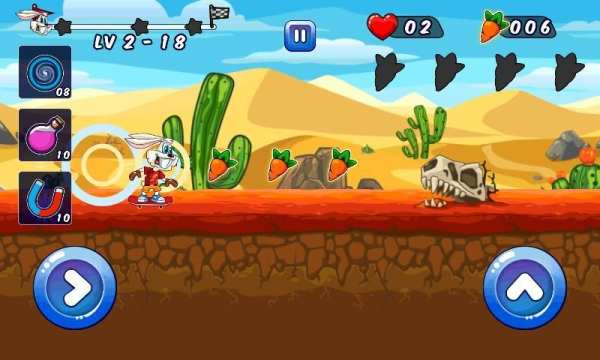 Looney Bunny Skater Dash screenshot 4