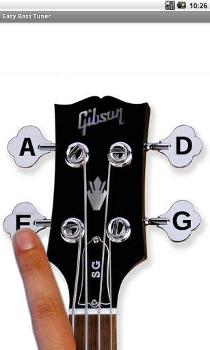 Easy Bass Tuner screenshot 2