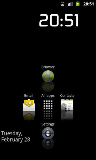LLW Digital Clock screenshot 2