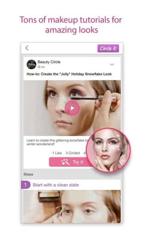 Beauty Circle - Social Fashion स्क्रीनशॉट 2