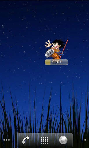 Goku Battery Widget DragonBall screenshot 1