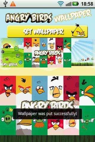 Angry Birds Wallpaper by Delx Mobile screenshot 3