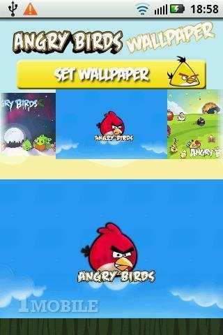 Angry Birds Wallpaper by Delx Mobile screenshot 1