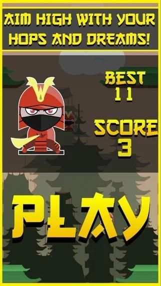 Hop Hop Ninja! скриншот 2