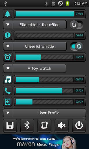 MAVEN Volume Controller screenshot 1