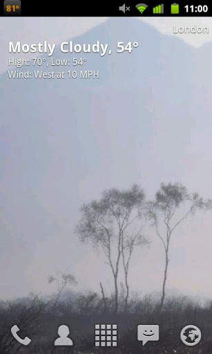 GO Weather Wallpaper Theme 2 screenshot 2